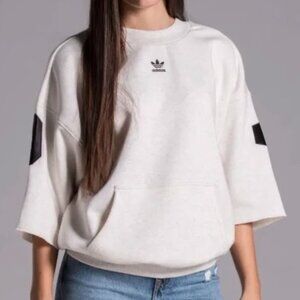 ADIDAS Sweater Top - Light Grey Wash